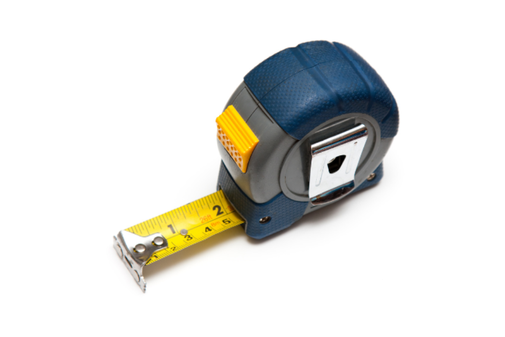 Tape measure showing our cut to order service available.